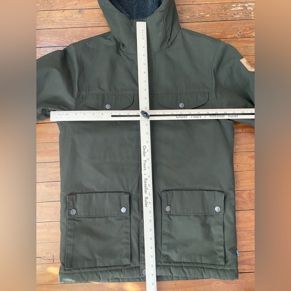 Fjallraven Men’s Greenland Winter Jacket Small Green G-1000 - Picture 10 of 11